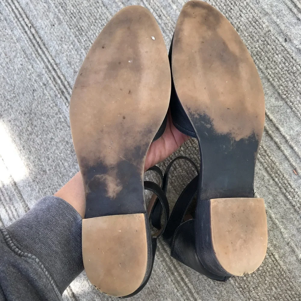 Sutro of San Francisco Leather Flats - Picture 9 of 10
